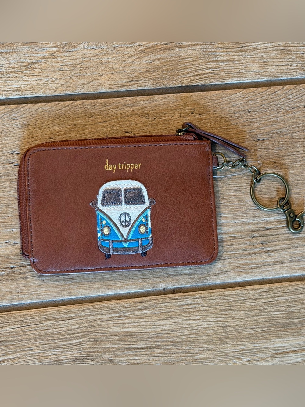 The SAK On The Go Brown & Silver Handbag Wristlet Card Case
Minimalist VW Van